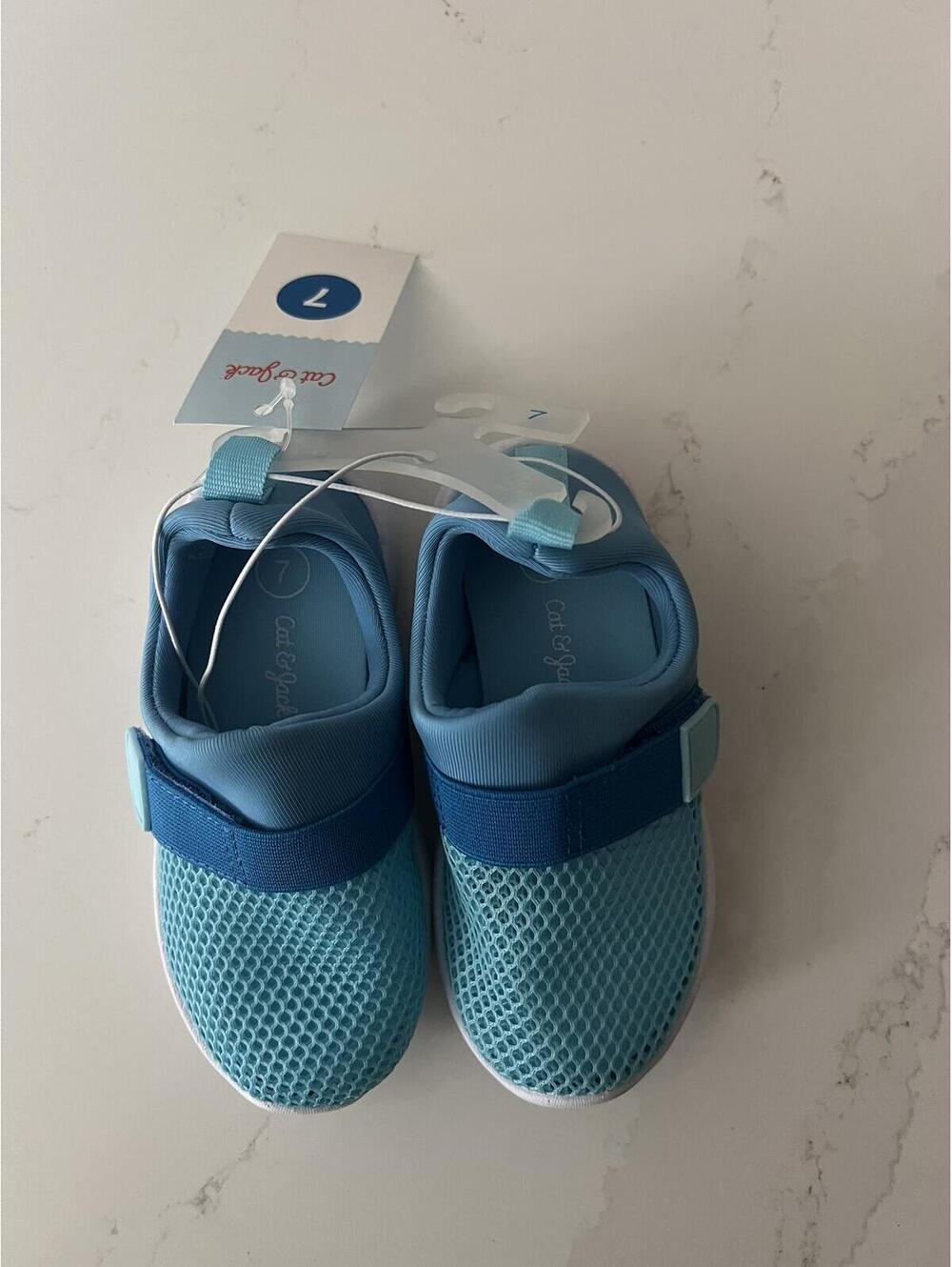 Cat & Jack Toddler Austen Water SwimShoes,  boys Size 7 Blue